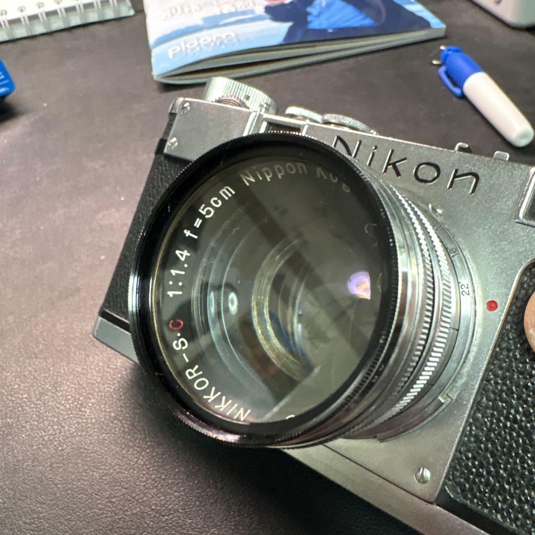 Nikon S (Nikkor 5cm f/1.4付き)