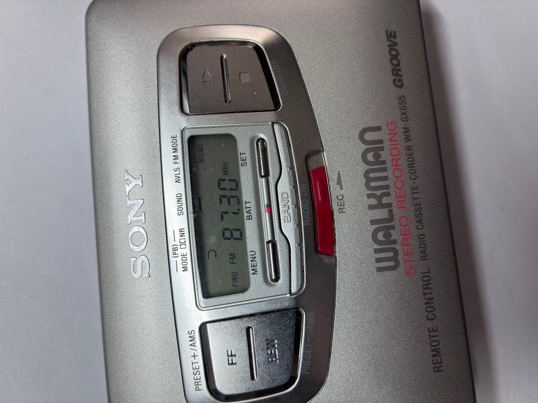 [訳あり] SONY ステレオカセットプレーヤー、WMーGX655