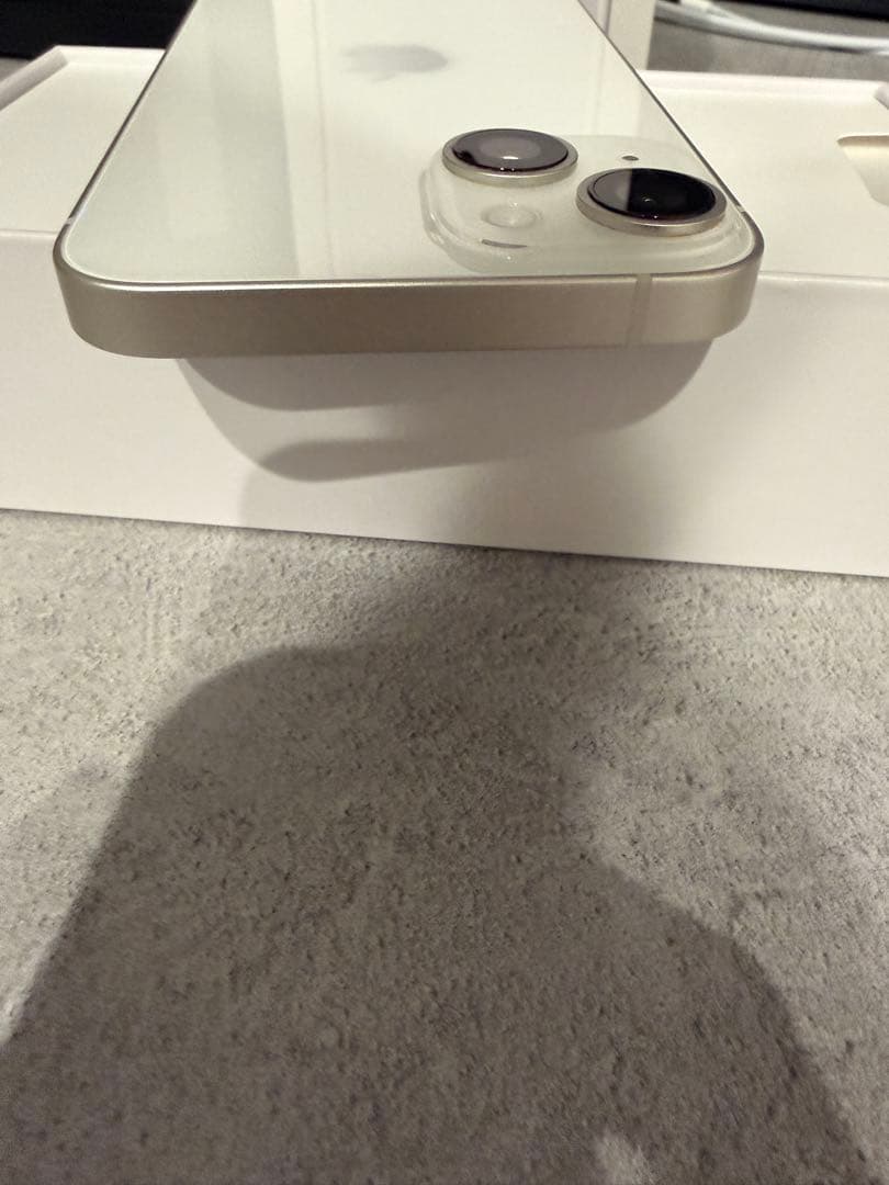 【美品&バッテリー100%】 iPhone 14ホワイト 本体 128GB