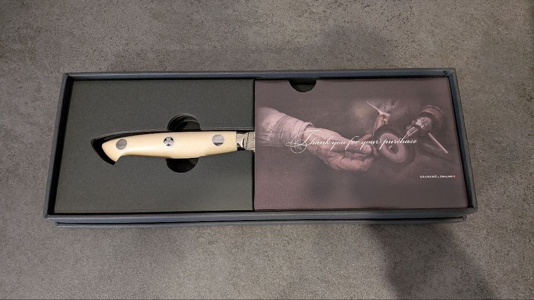 【新品】Zwilling　ボブ・クレーマー　キュミュラス 　パーリングナイフ