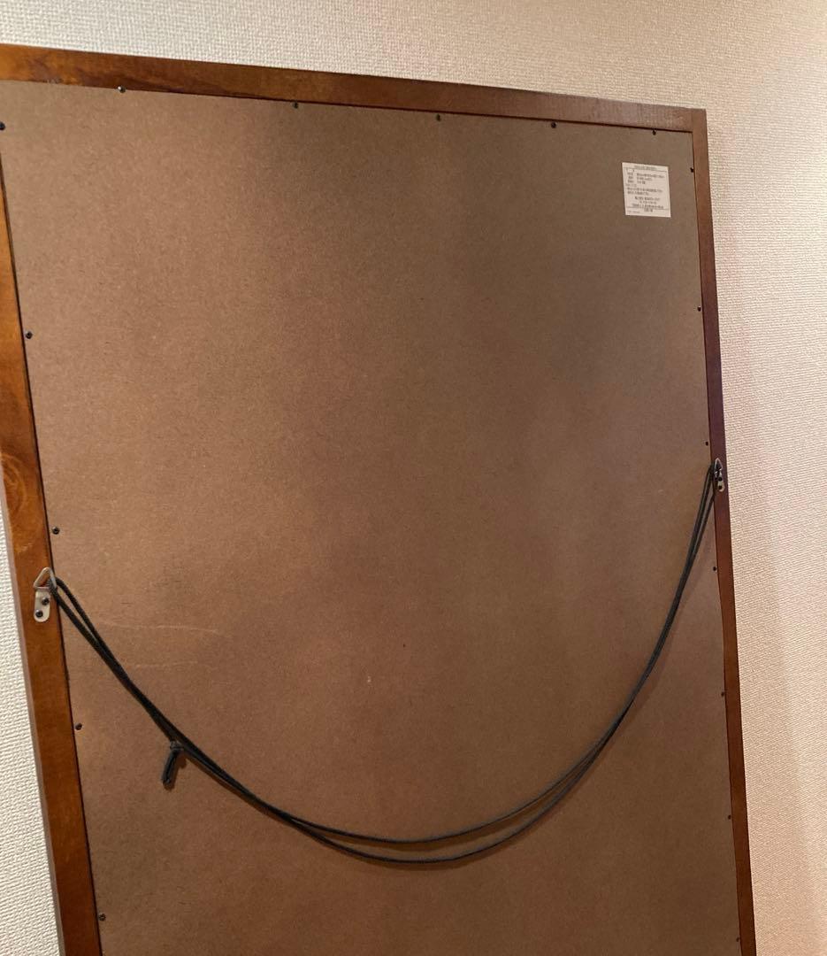 大きい全身鏡 180×90cm 大型鏡 木製フレーム アンティーク おしゃれ