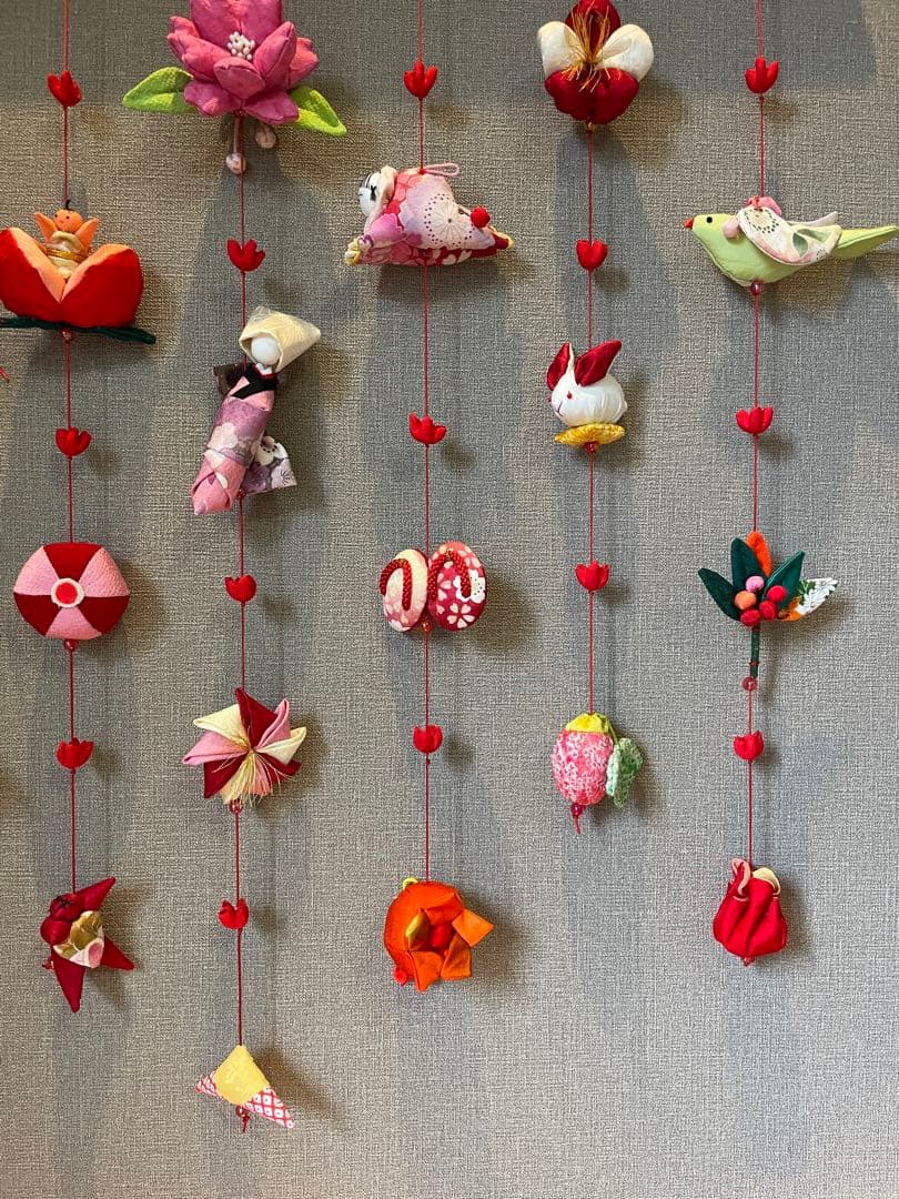 つるし雛　No.138 壁掛けタイプ　ひな祭り　桃の節句　初節句飾り