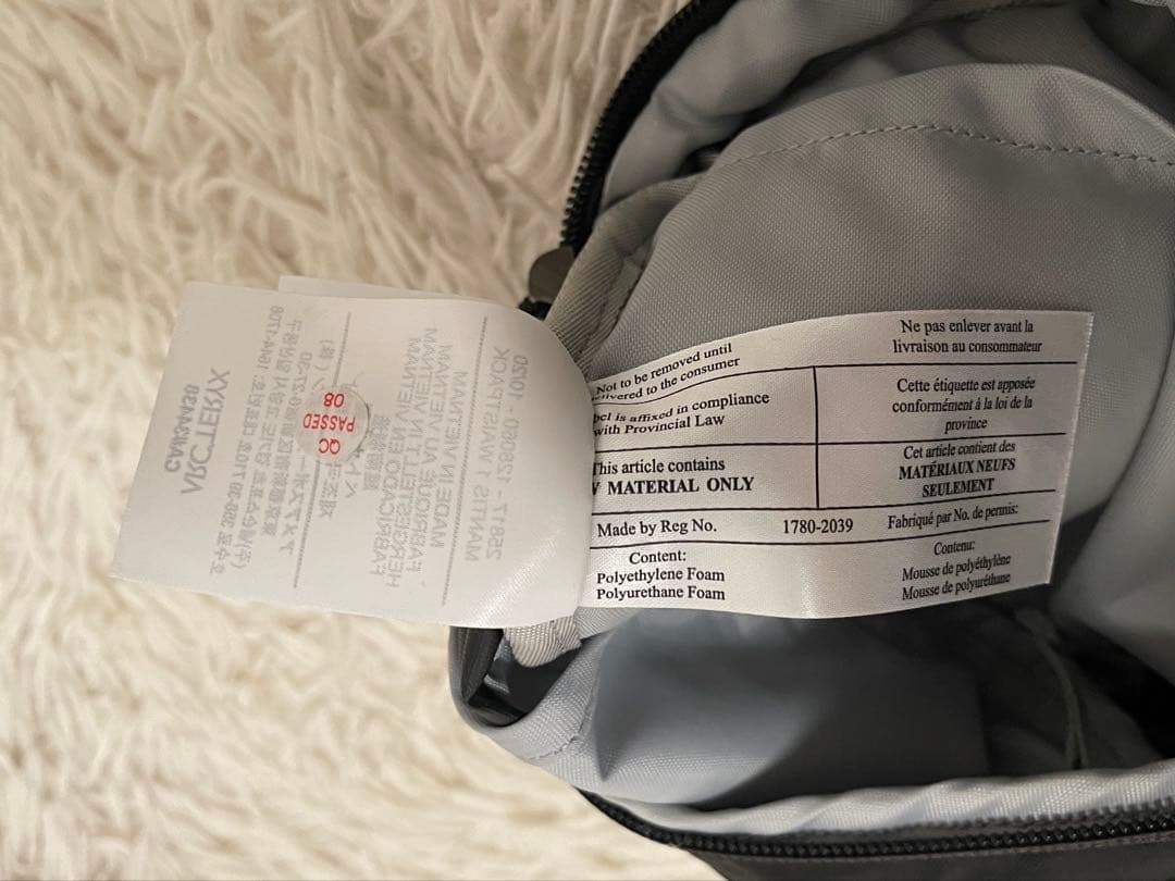 アークテリクス マンティス1 ウエストパック ショルダーバッグ ブラック