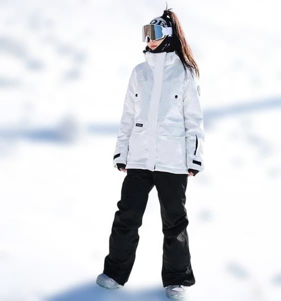 ピンク スノーボードウェア 女性用 ゴーグル付き683