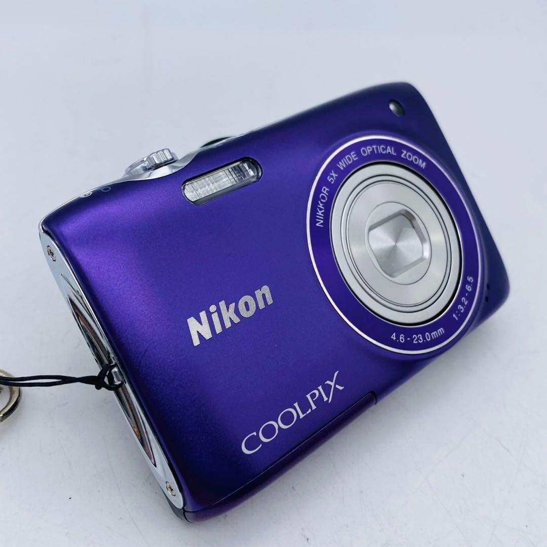 【美品動作確認済み】Nikon COOLPIX S3100