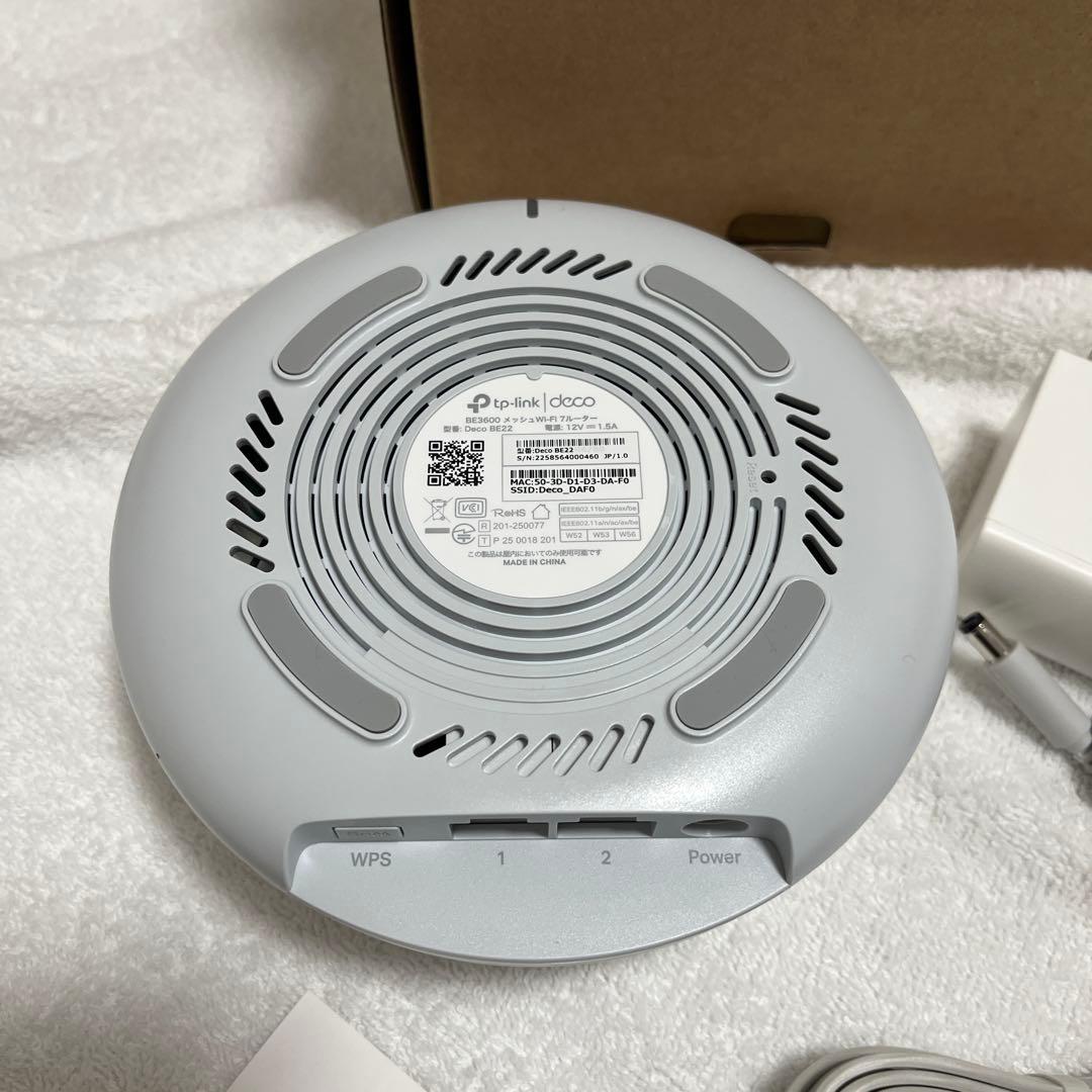 Deco BE22 Wi-Fi 7 ルーター
