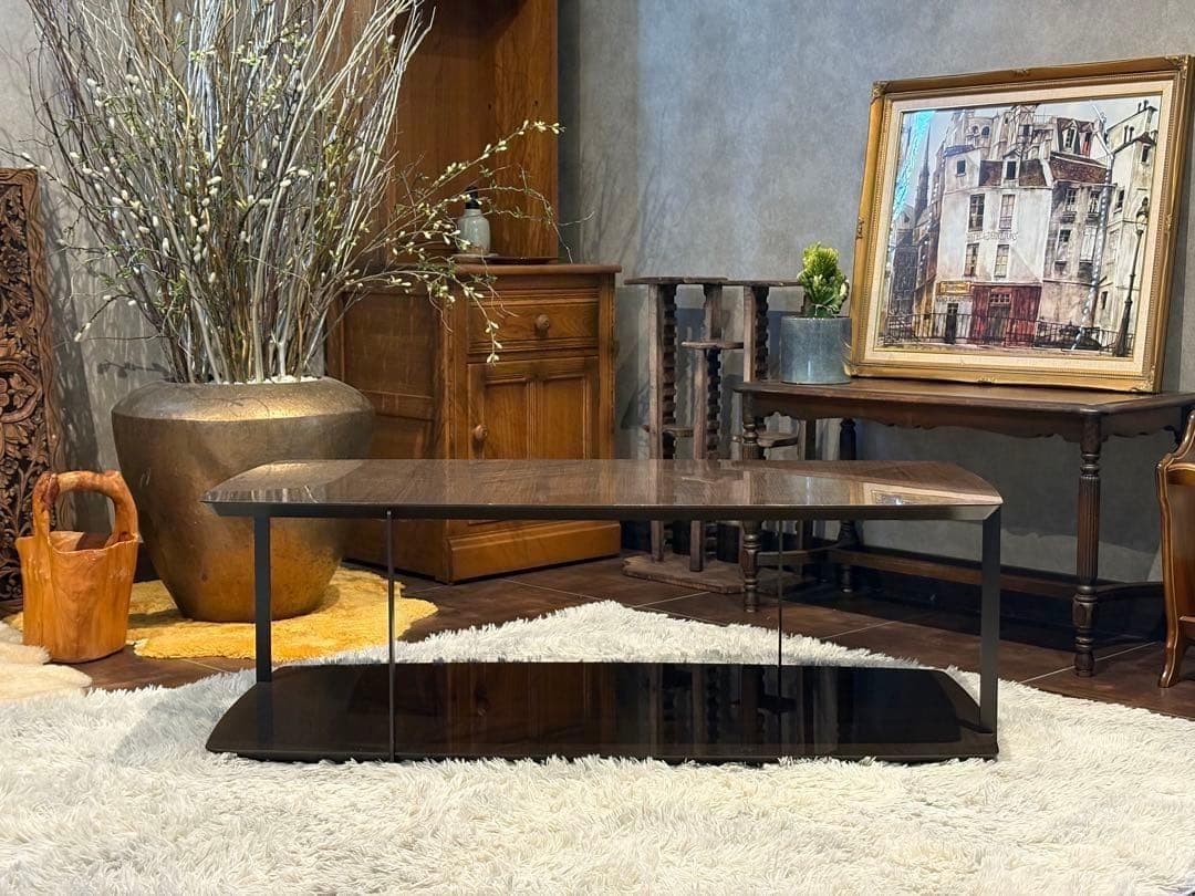 ① pamouna パモウナ　センターテーブル　モダン　ローテーブル IR