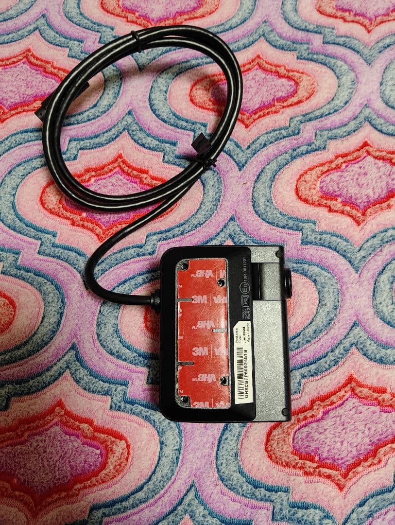 DVR-C320R ドライブレコーダー 本体と電源ケーブル　。リヤカメラなし。