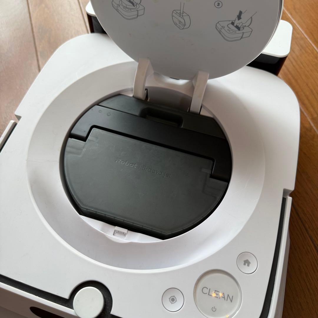 【動作良好/40分稼働】ブラーバ ジェット m6 アイロボット 付属品・箱付