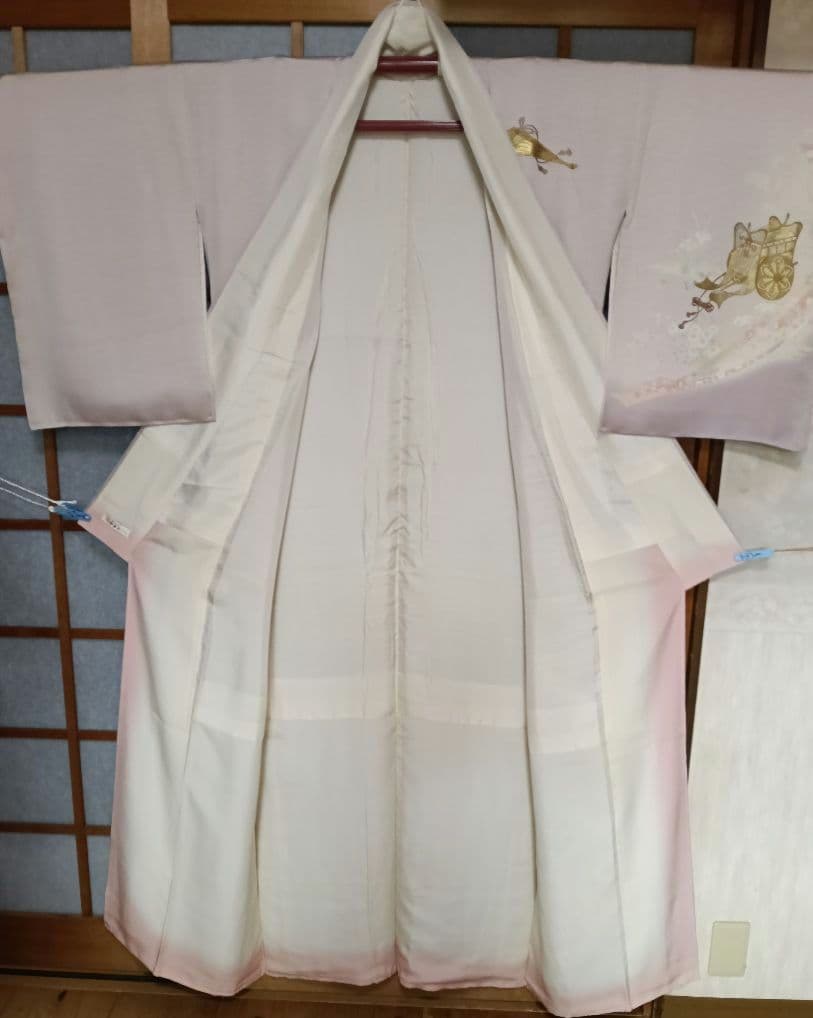 訪問着暈し染め　正絹　やまと誂製　お着物のみ