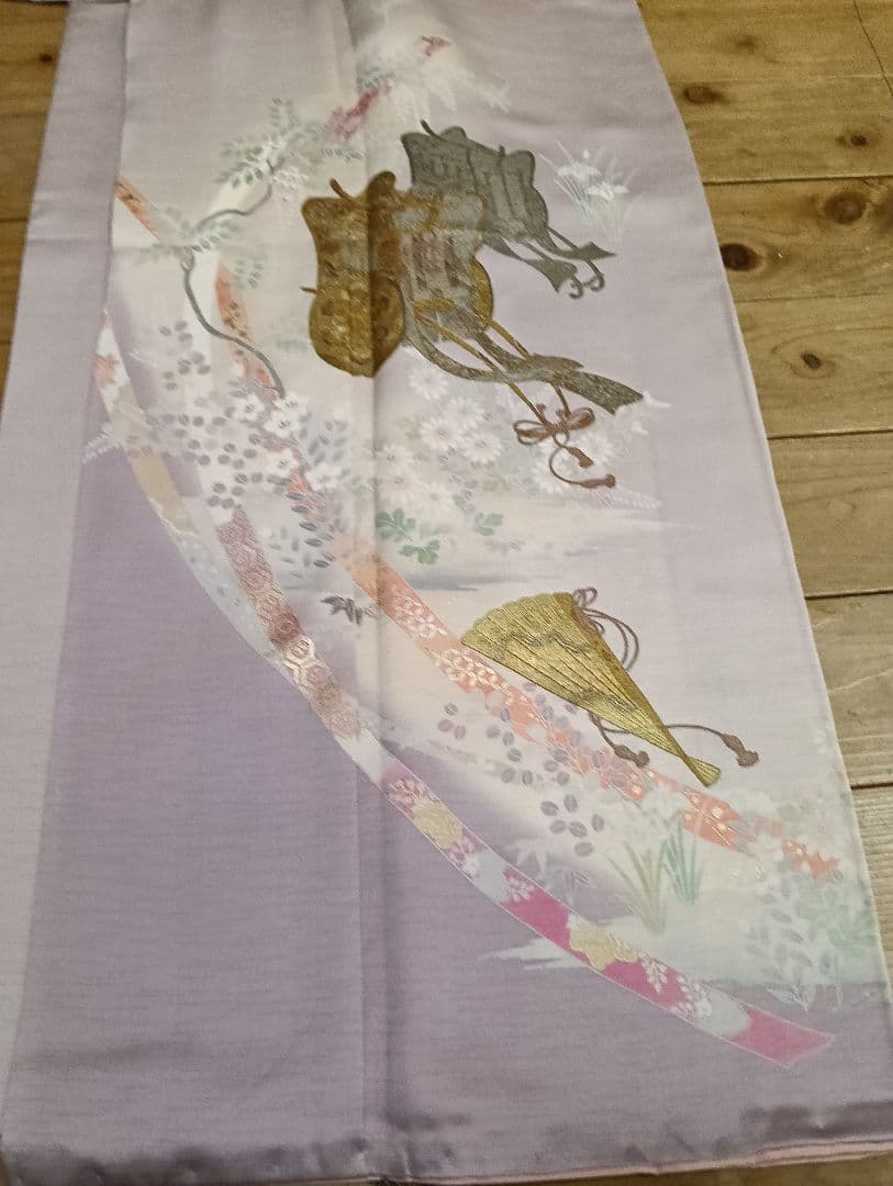 訪問着暈し染め　正絹　やまと誂製　お着物のみ