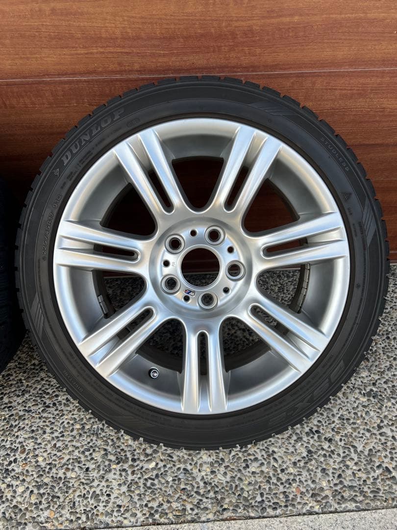 ジョージさま　E91 純正Mスポーツホイール スタッドレス付き