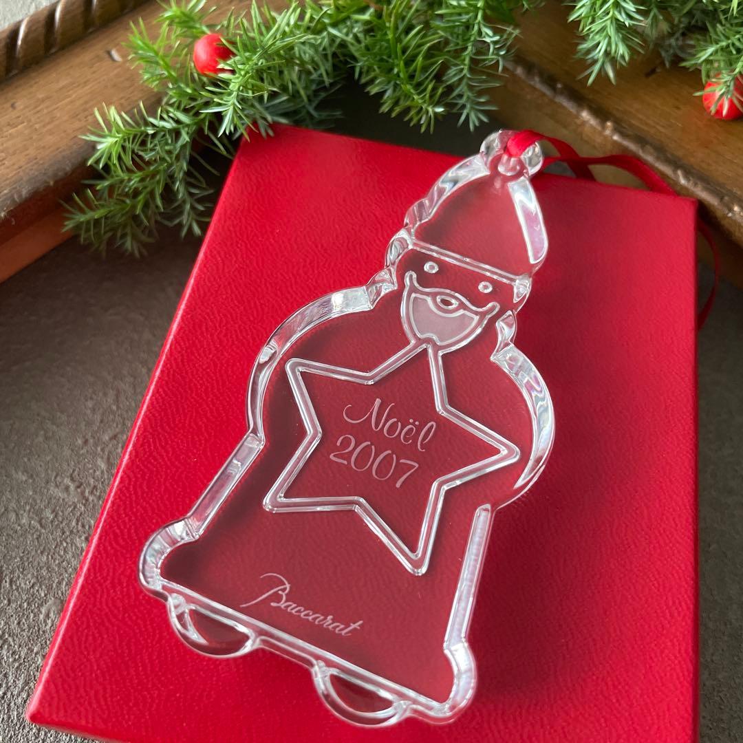 Baccarat バカラ 2007年 ノエル クリスマスオーナメント