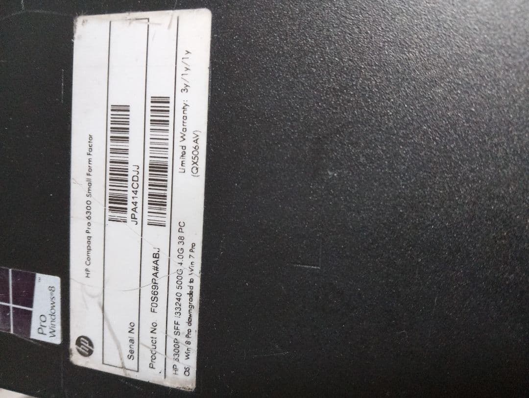 HP デスクトップPC 21.5インチWindows11インスト―ル