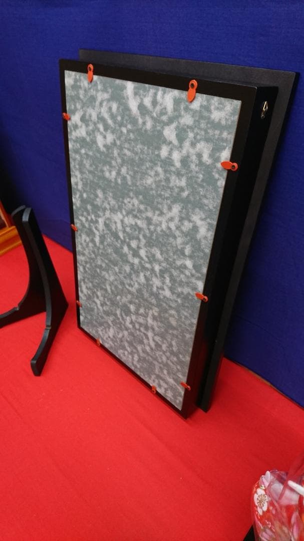 羽子板飾り はごいたかざり 『凛１１号』 額入り がくいり 長期展示/保管品