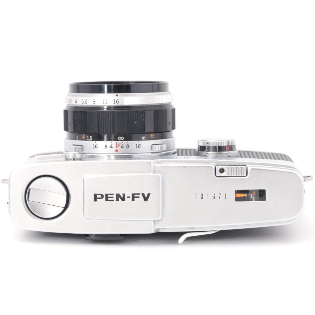 フィルムカメラ OLYMPUS PEN-FV /F.ZUIKO Auto-S 38mm F1.8