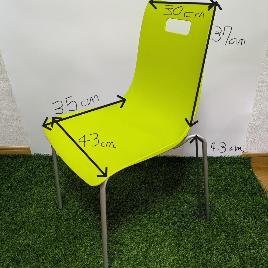 河淳　KAWAJUN　スタッキングチェア　タルダチェア　2脚セット