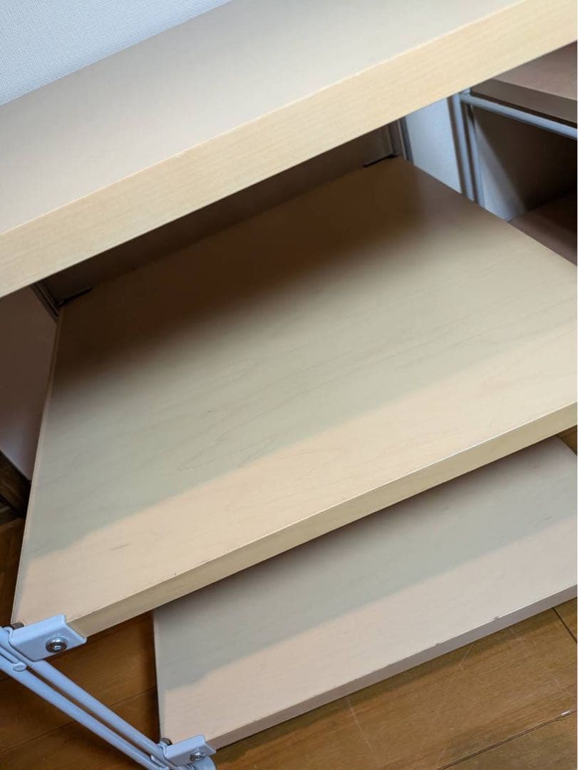 ■送料込■無印 スチールユニットシェルフ 2セット 棚 収納 ラックMUJI