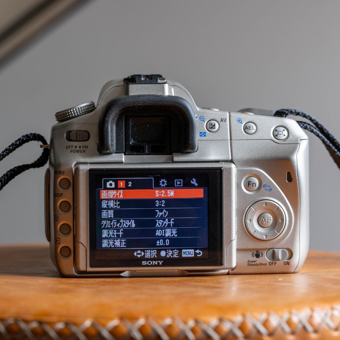 スマホ転送OK！SONY α300 一眼レフ レンズキット