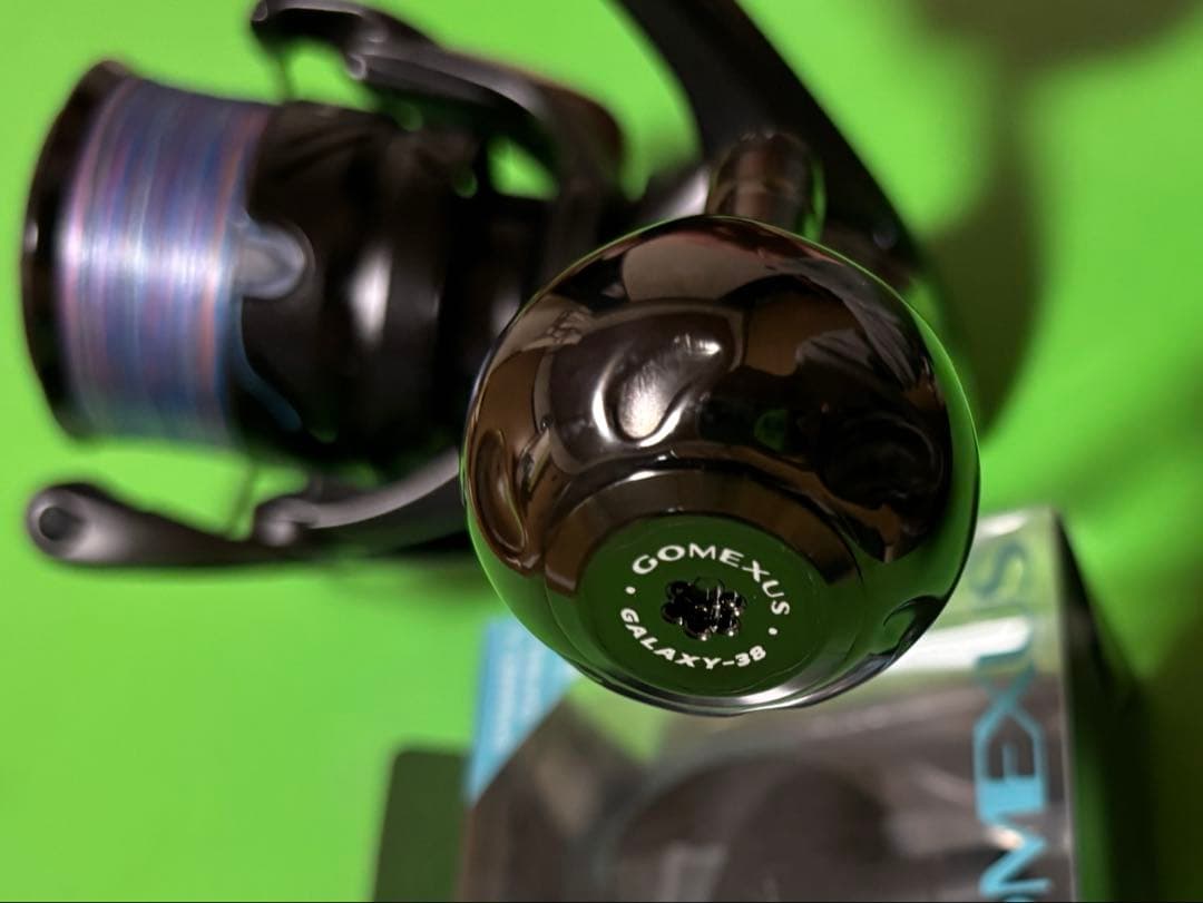 まこちん23EXSENCE XR 4000MXG ゴメクサスハンドルノブ