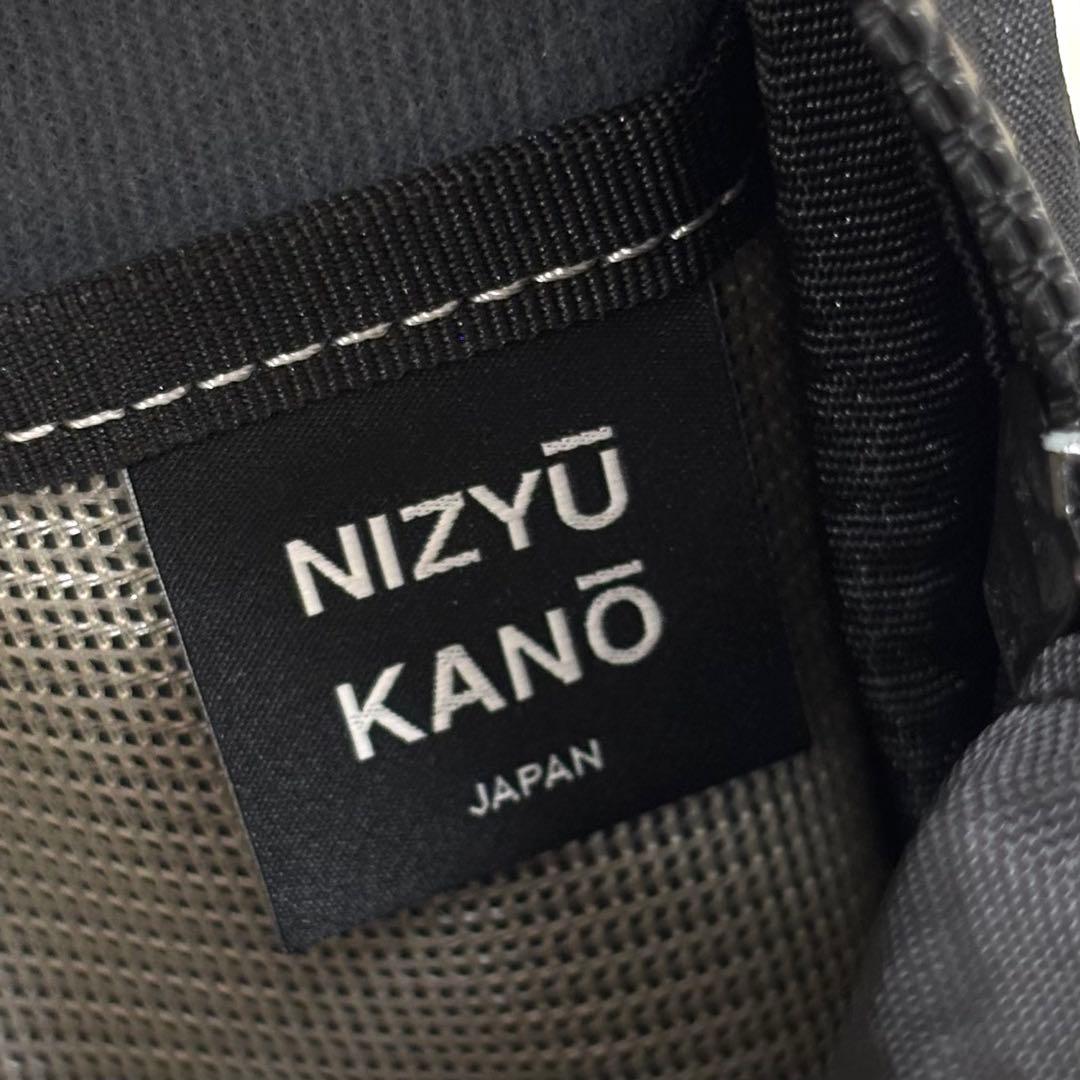 【美品】 NIZYU KANO FUKUI SIWA ナイロン ボディバッグ M