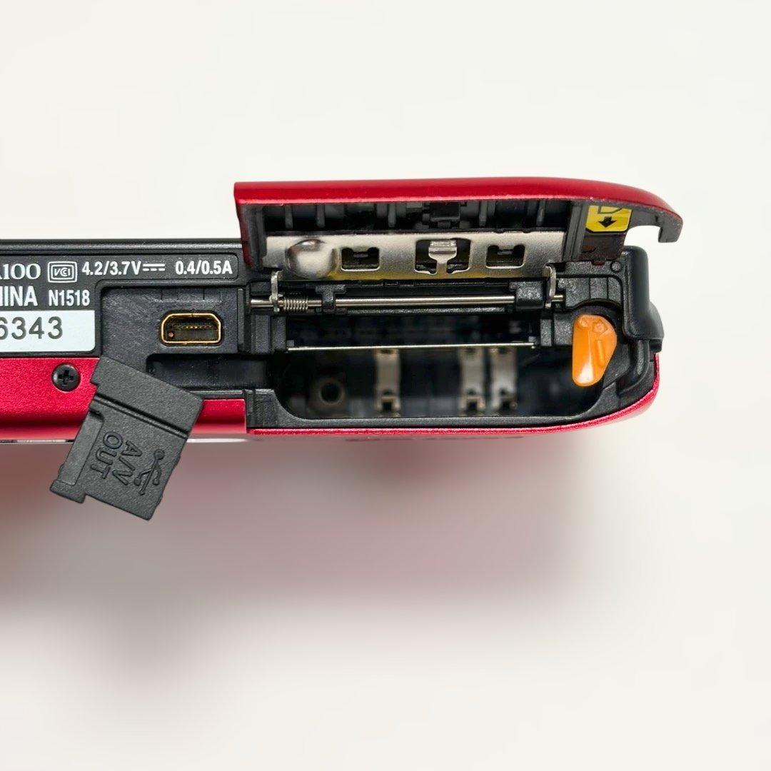 極上美品✨Nikon COOLPIX A100 レッド 動作確認済 未使用級✨