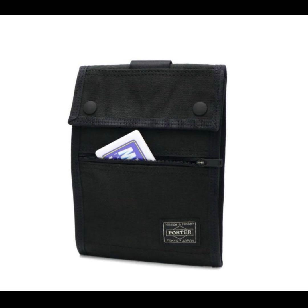 【美品】ポーター ハイブリッドトラベルケース パスポートケース ミニショルダー
