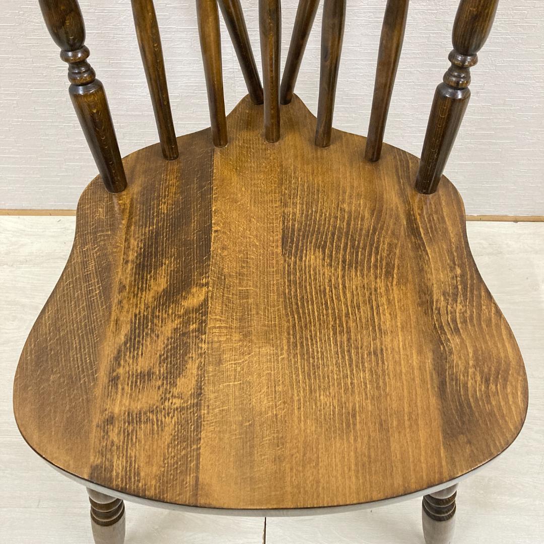 絵里花様引き取り専用飛騨の家具ダイネット　スピンドルチェア　ウィンザーチェア２脚