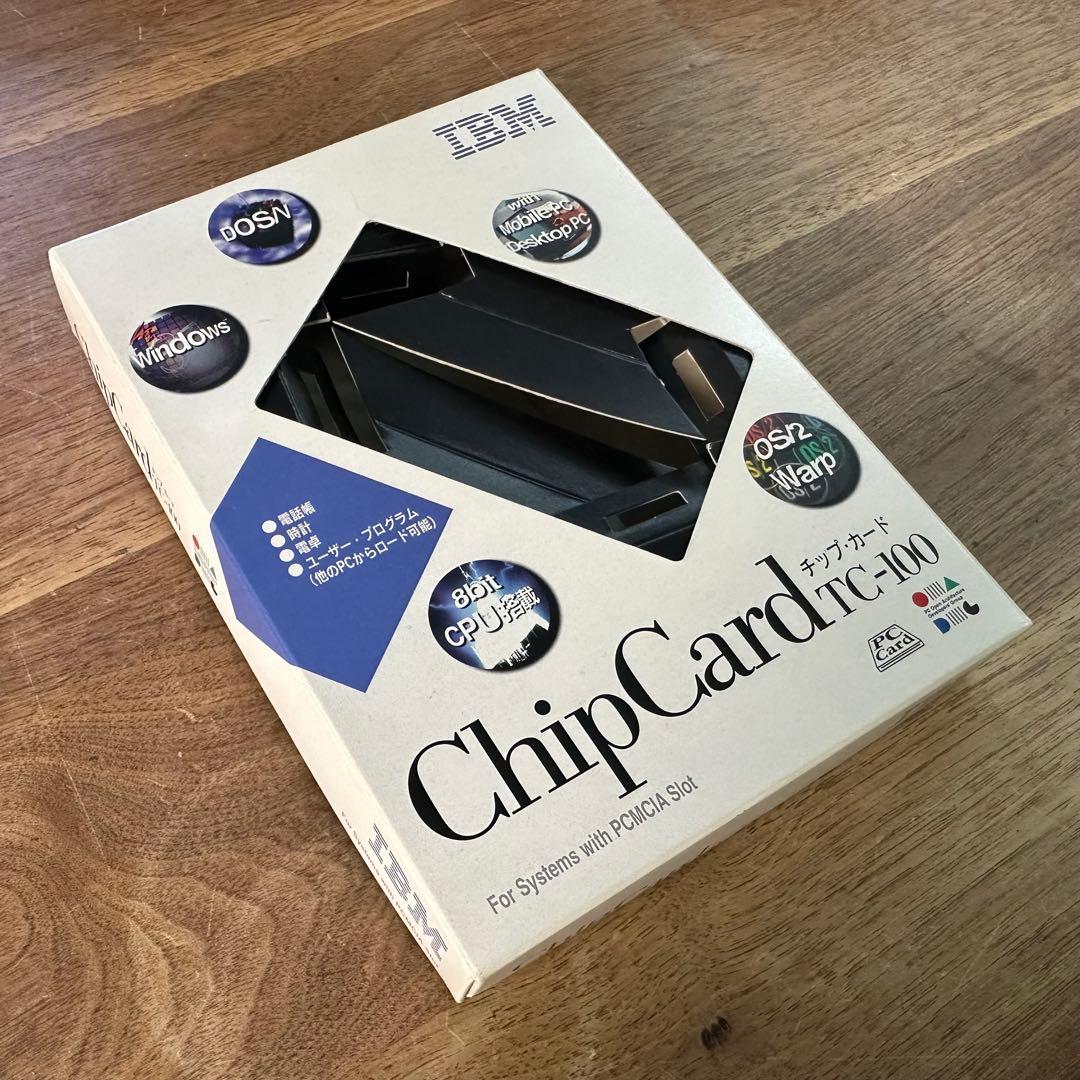 IBM ChipCard TC-100（PCカード型簡易PDA）
