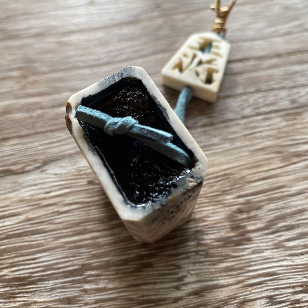 【一点物】鹿角×印籠　伝統技術の手作り工芸品