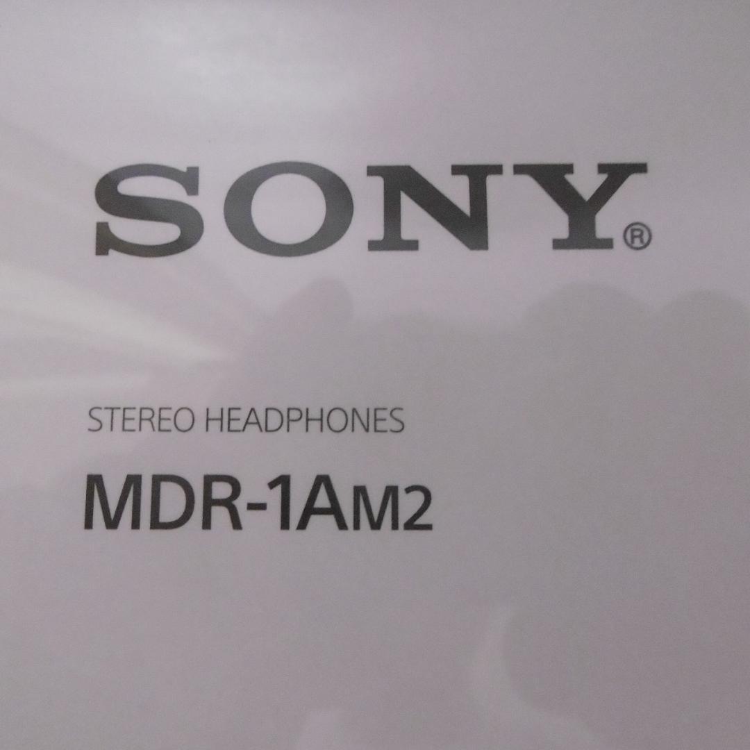 SONY ヘッドホン MDR-1AM2_B
