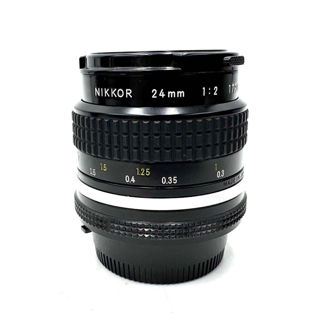 極美品 Nikon ニコン NIKKOR Ai 24mm F2 単焦点レンズ