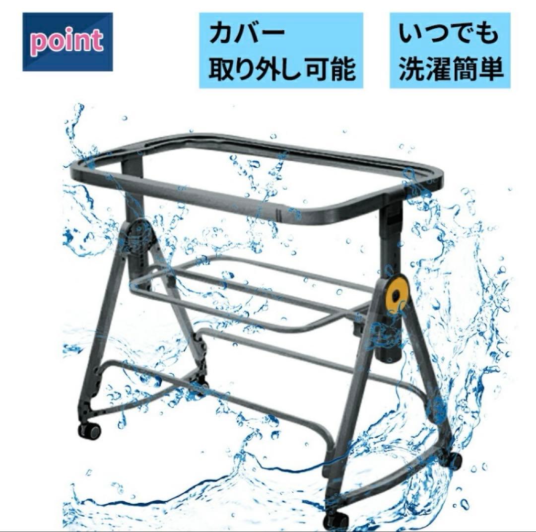 2025年購入未使用品　HZDMJ ベビーベッド　ベージュ