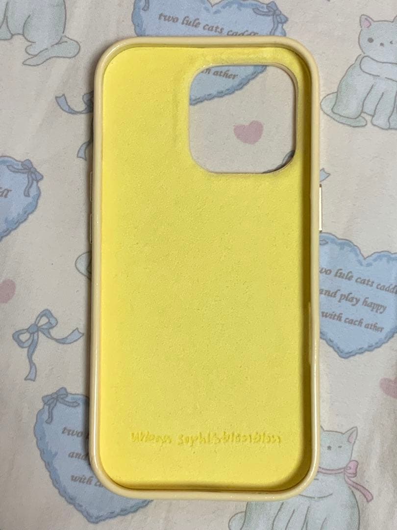 Urban Sophistication iPhone16proケース黄色