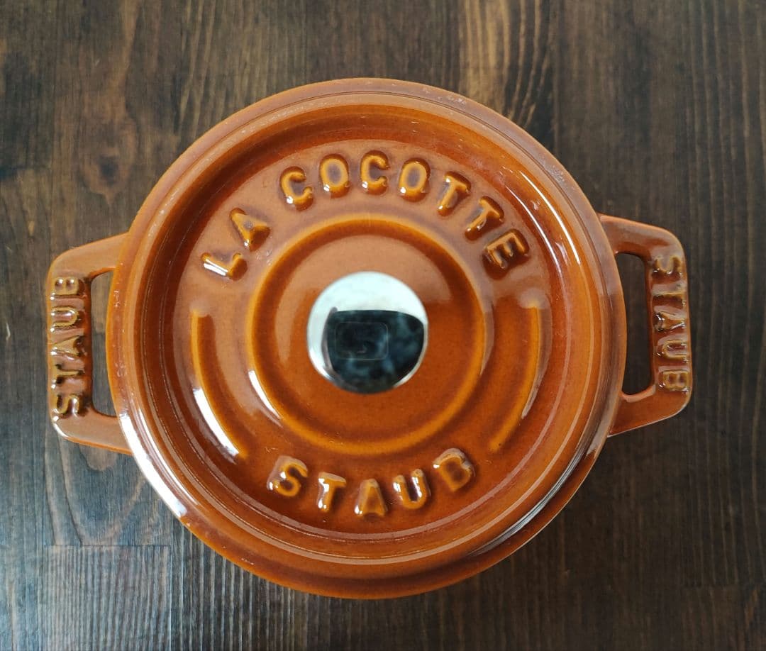 staub　ピコ ココットラウンド 10 シナモン