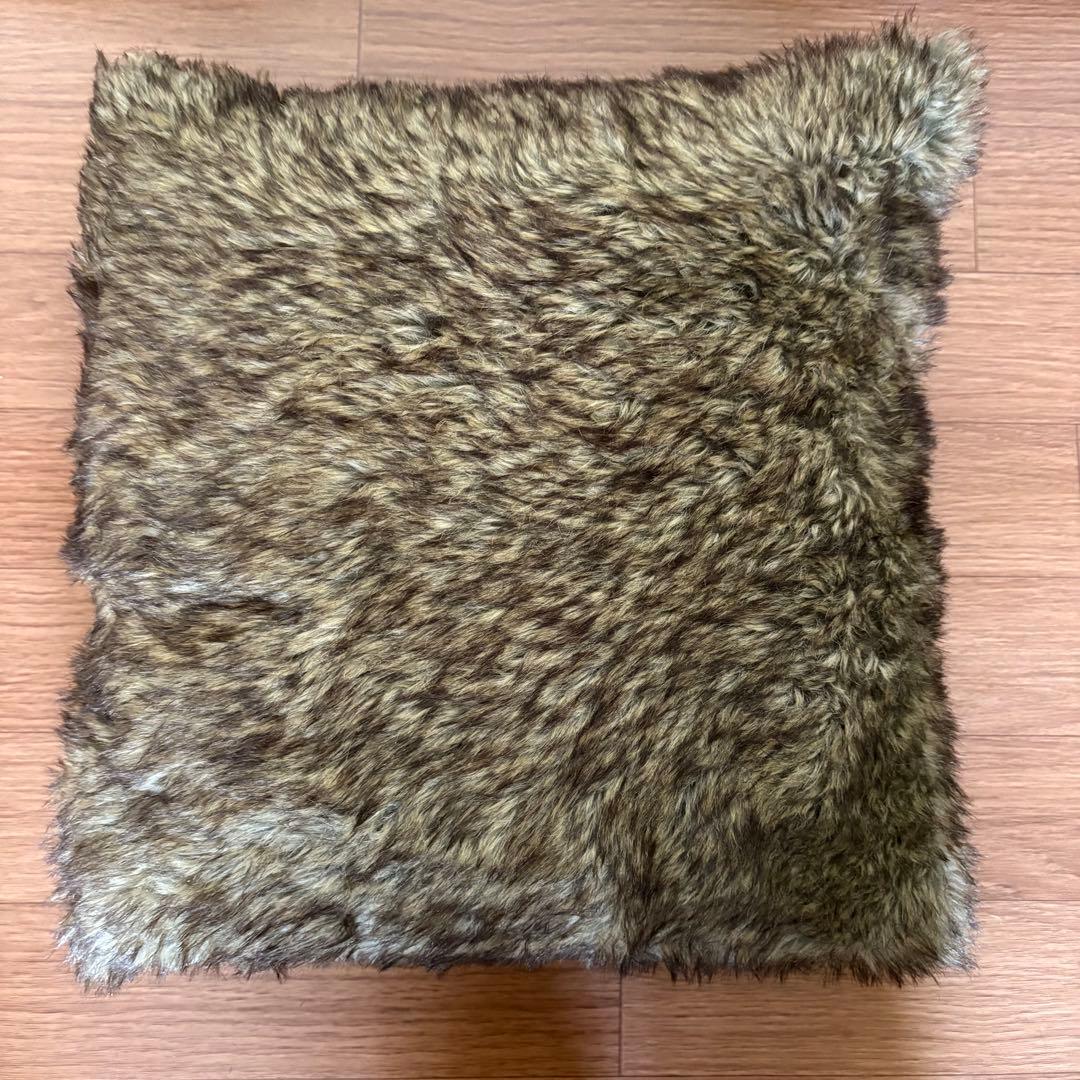 ファー調クッションセット 6個入り　大型　 内フェザー