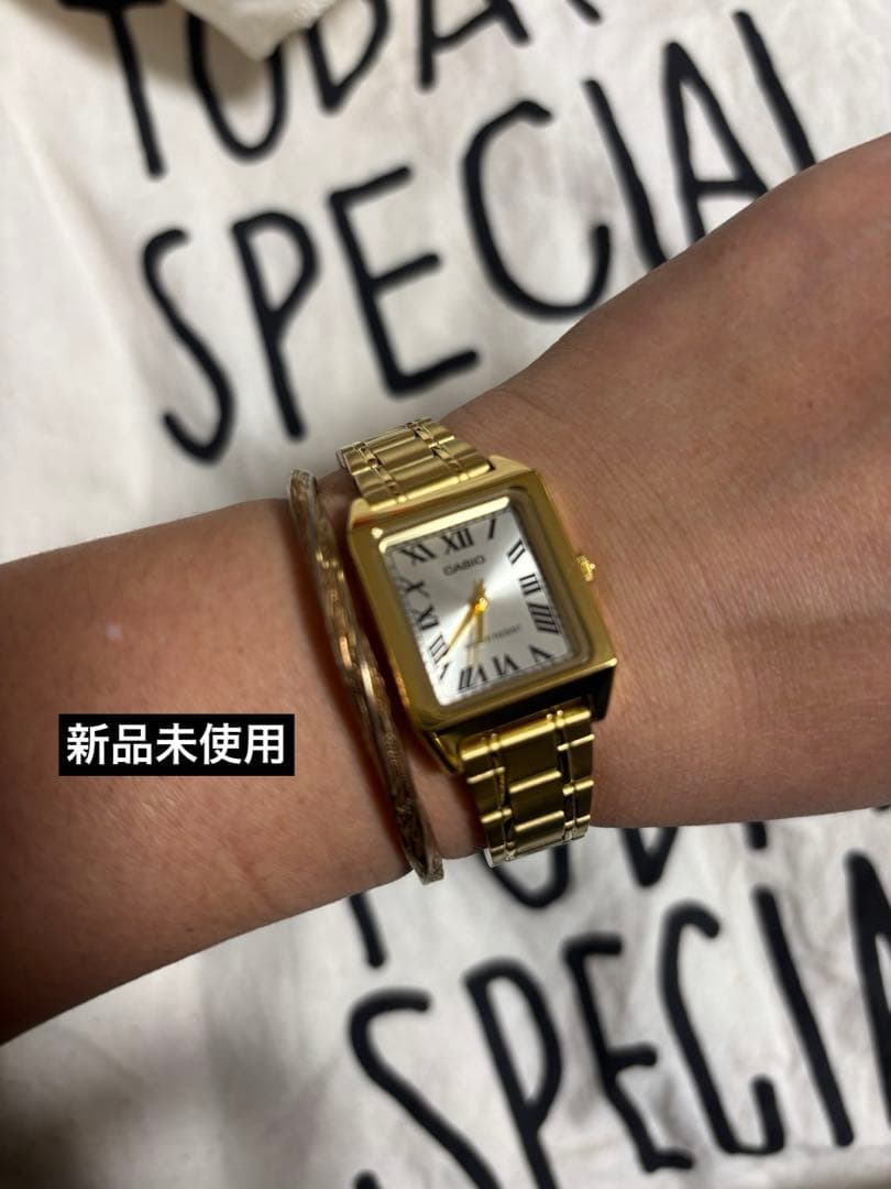 【新品】CASIO ltp-v007g-9b ゴールド　並行輸入品