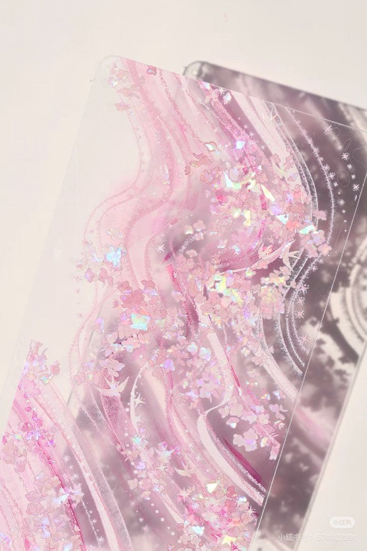 【9065】海外　マスキングテープ　3.75/5/巻　貝殻光　花びら背景・装飾系