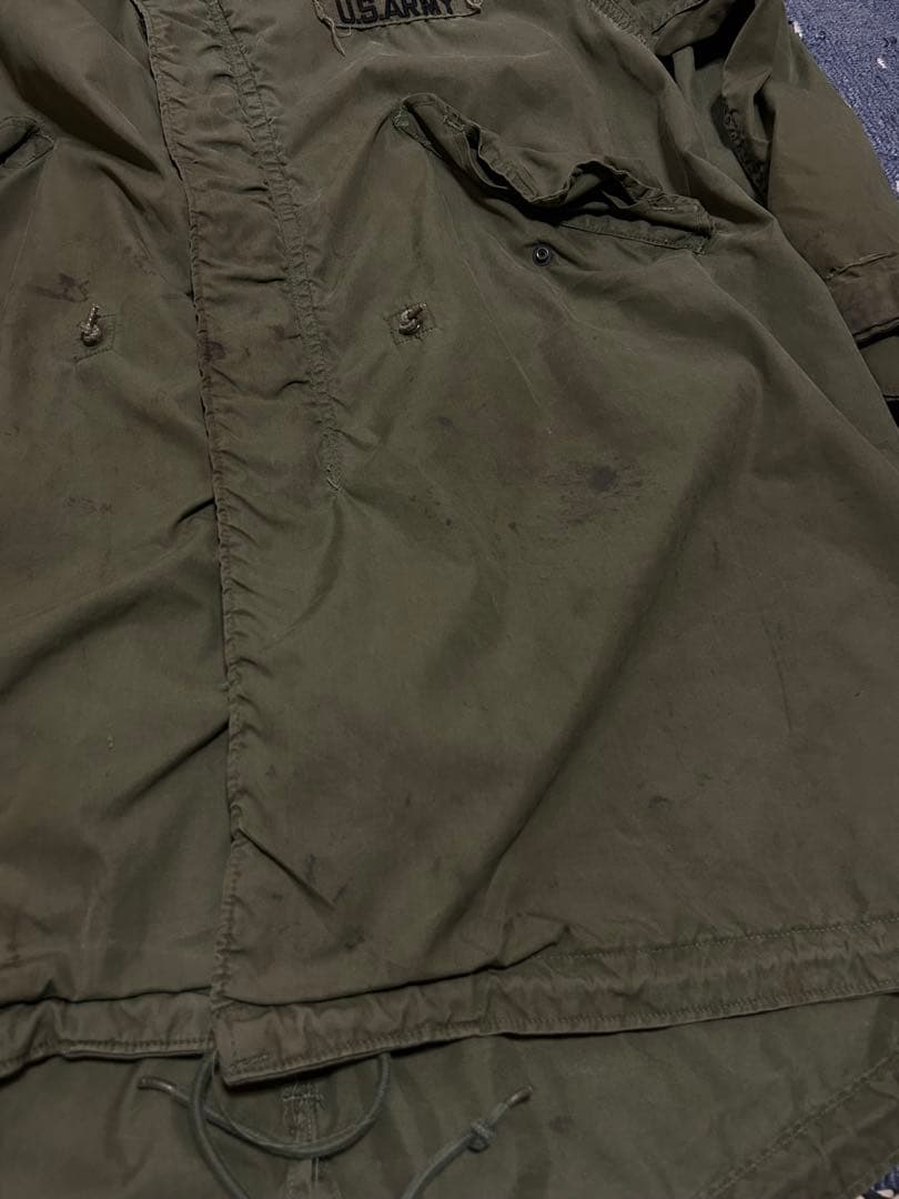 60s M-65 モッズコート　フィッシュテールパーカー　アルミ