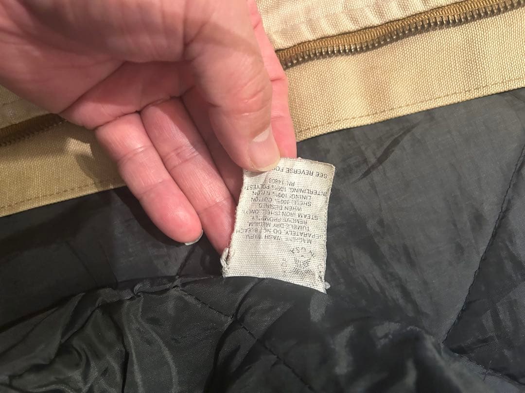 Carhartt 80s ダックベスト　星タグ　腰ゴム