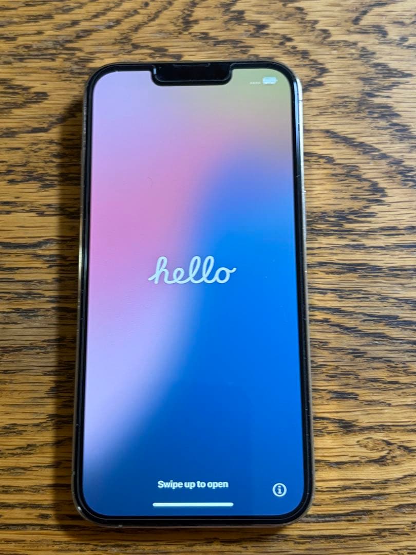 iPhone13 Pro 128GB ゴールド SIMフリー バッテリー100%