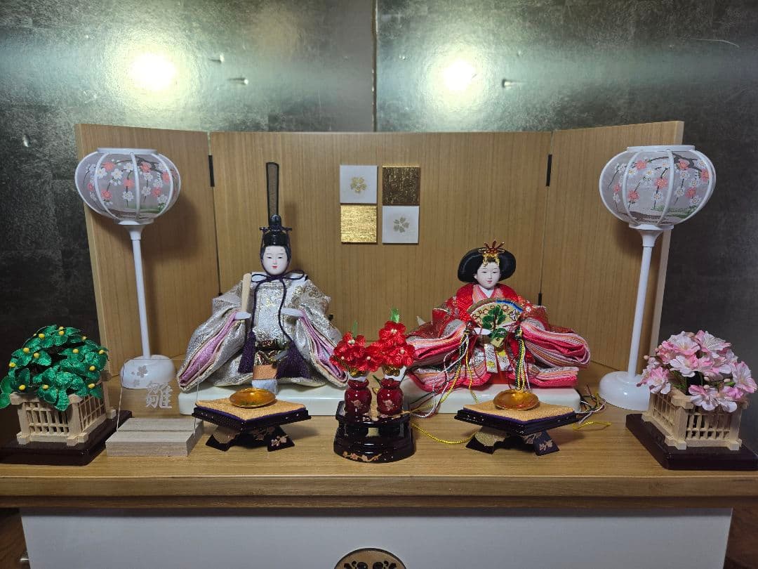 【一点限り】雛人形 収納飾り　SH54