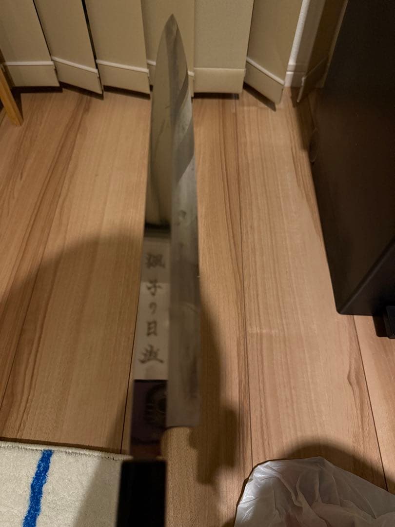 子の日　楓　柳刃包丁 300mm 黒檀柄