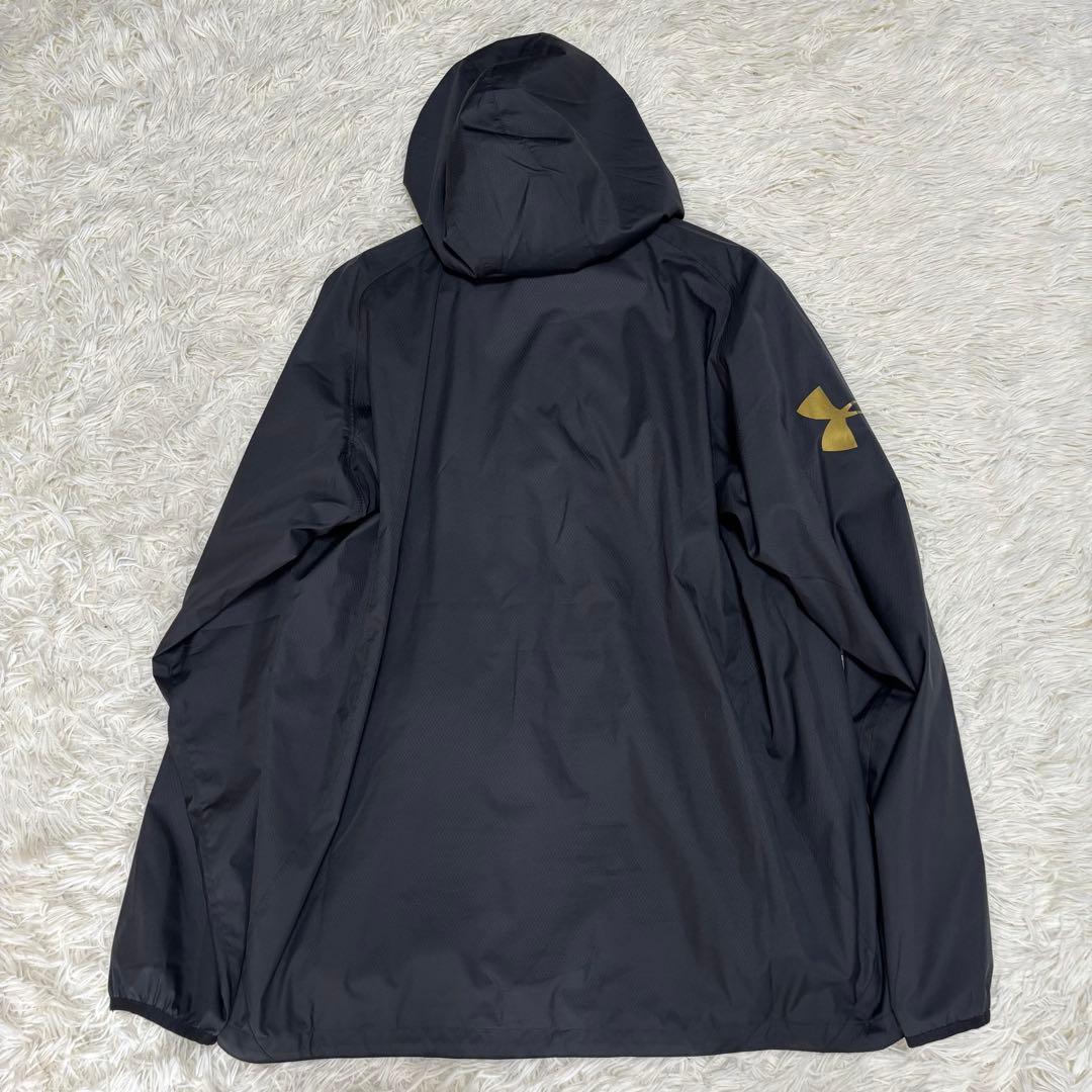 ✨️極美品 アンダーアーマー ランニングウェア 大きいサイズ XXL 黒 金
