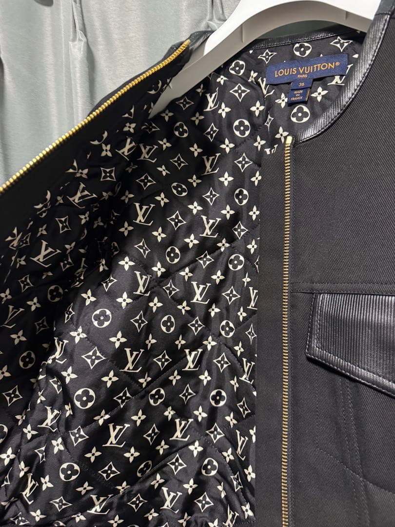 ルイヴィトン　ノーカラージャケット