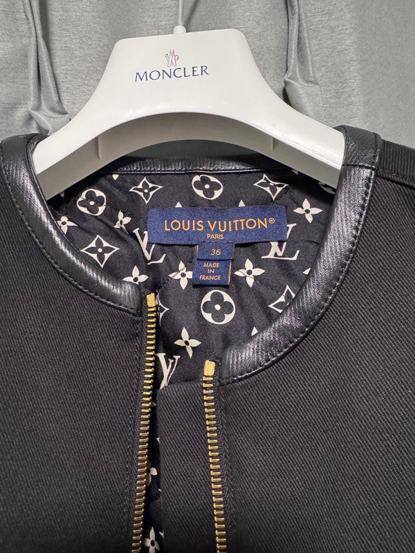 ルイヴィトン　ノーカラージャケット