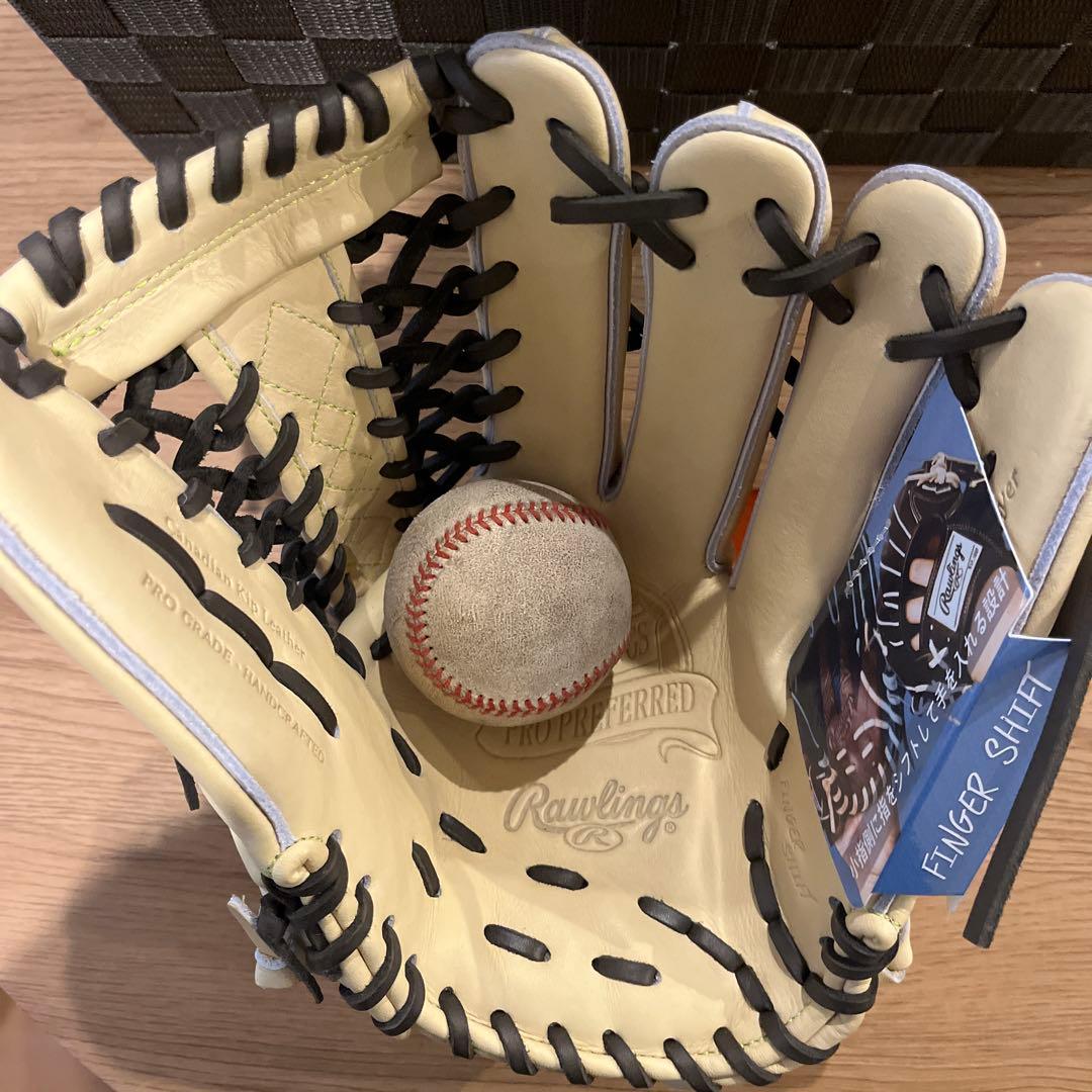 ふーちゃんローリングス 硬式外野手用 プロプリファード キャメル