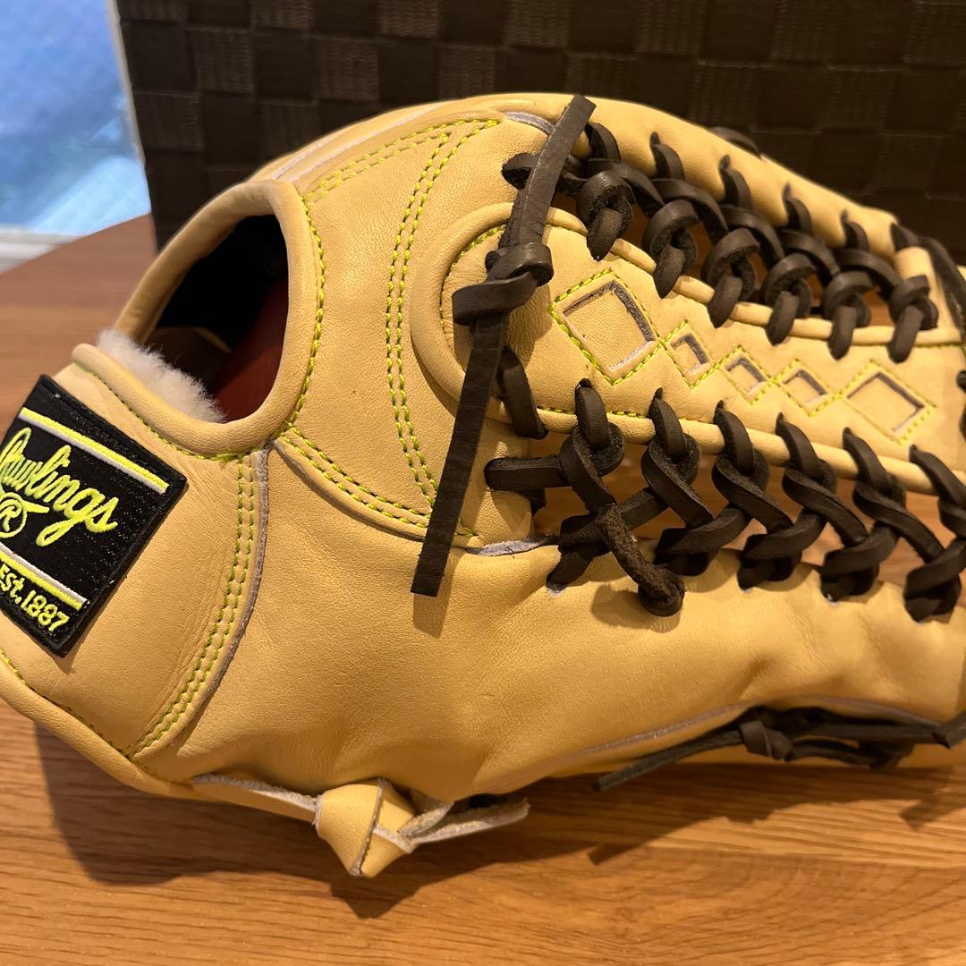 ふーちゃんローリングス 硬式外野手用 プロプリファード キャメル