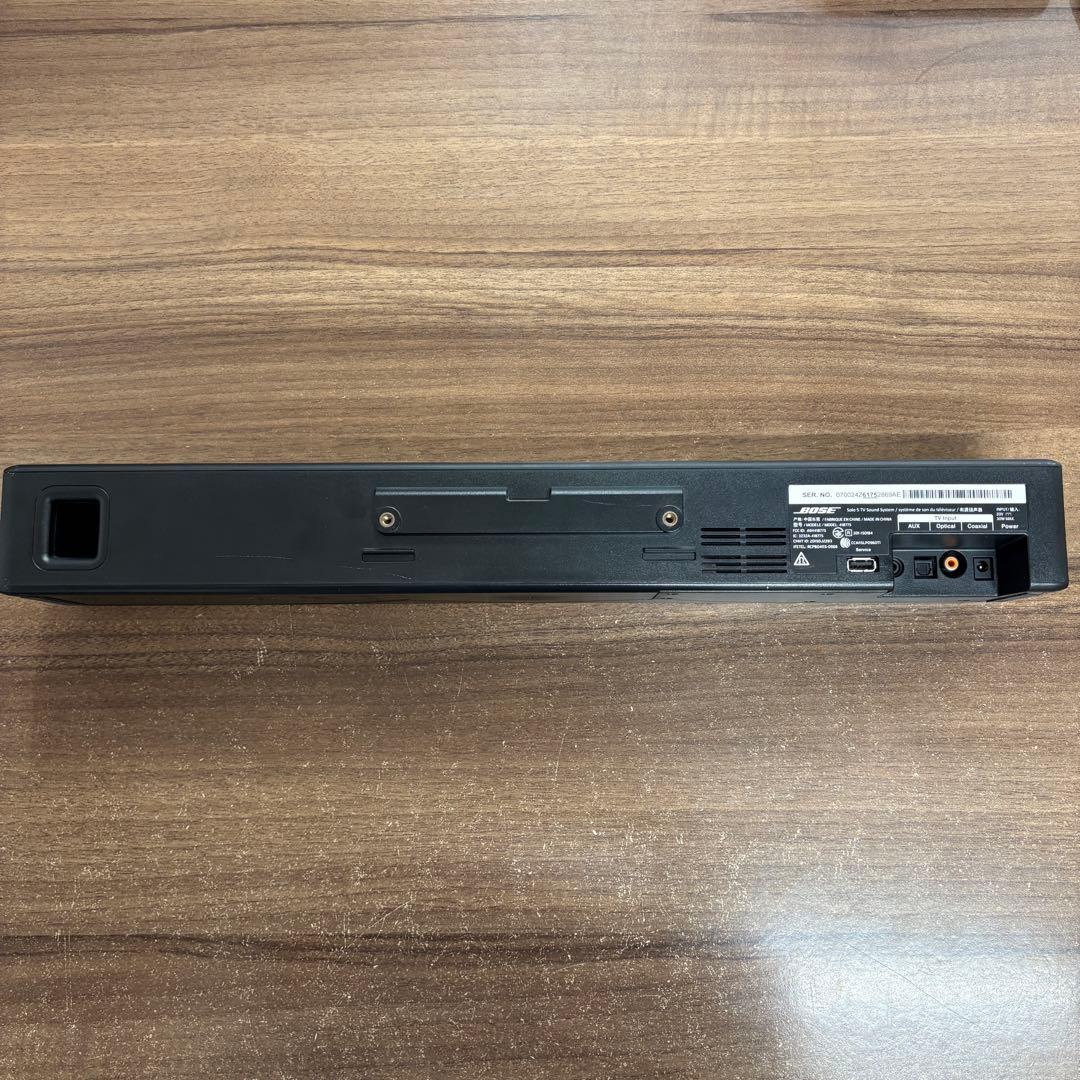 Bose Solo 5 サウンドバー TV Sound System