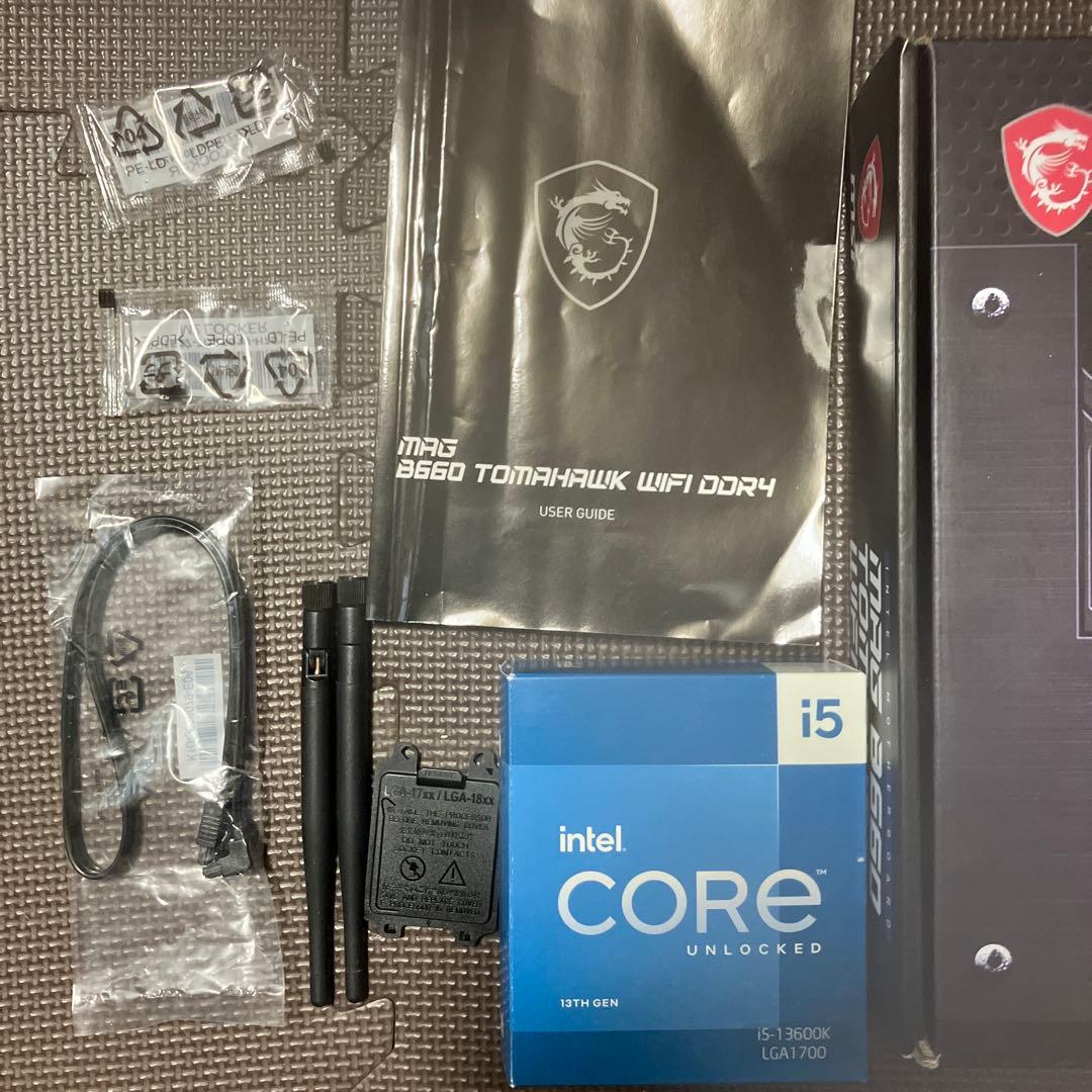 core i5 13600k B660マザーボード 32g メモリ セット